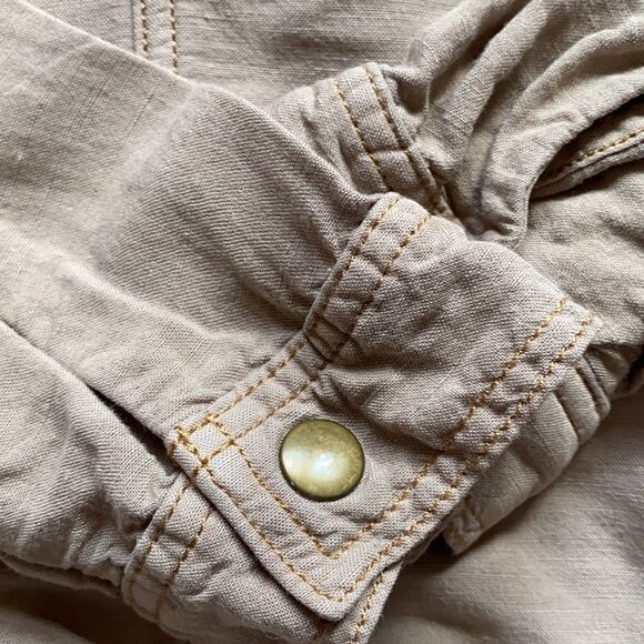 Lucky Brand jacket. Size XS. Good condition. Linen/rayon blend. - Picture 6 of 9